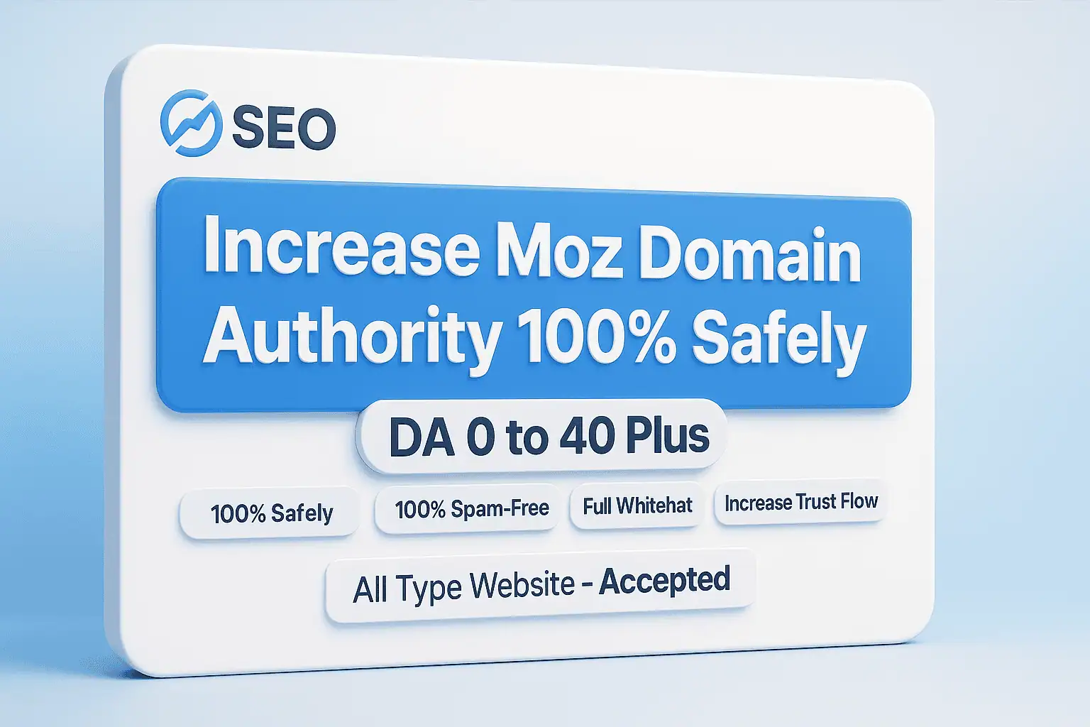 Increase Moz DA 40 Plus By SEOLinks
